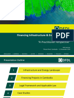 Financing Infrastructure & Energy Projects in Cambodia - A Practitioner Perspective - DFDL