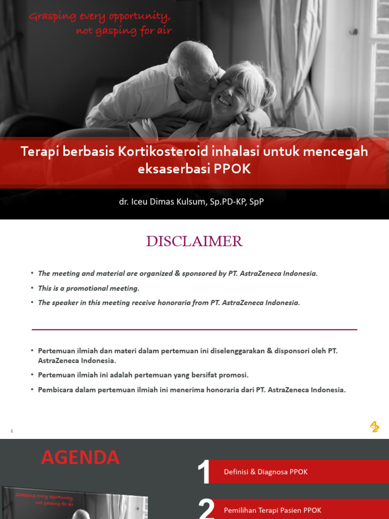 Terapi Kortikosteroid Inhalasi PPOK | PDF