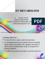 Metabolisme Protein Jan 2 15