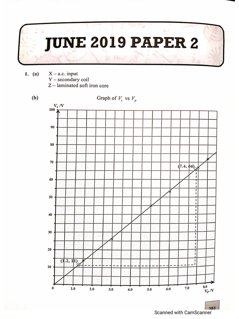 Csec physics june 2019 p2 solutions pdf