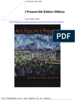 Art Past Art Present 6th Edition Wilkins Test Bank