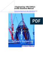 Software Engineering 10th Edition Sommerville Solutions Manual