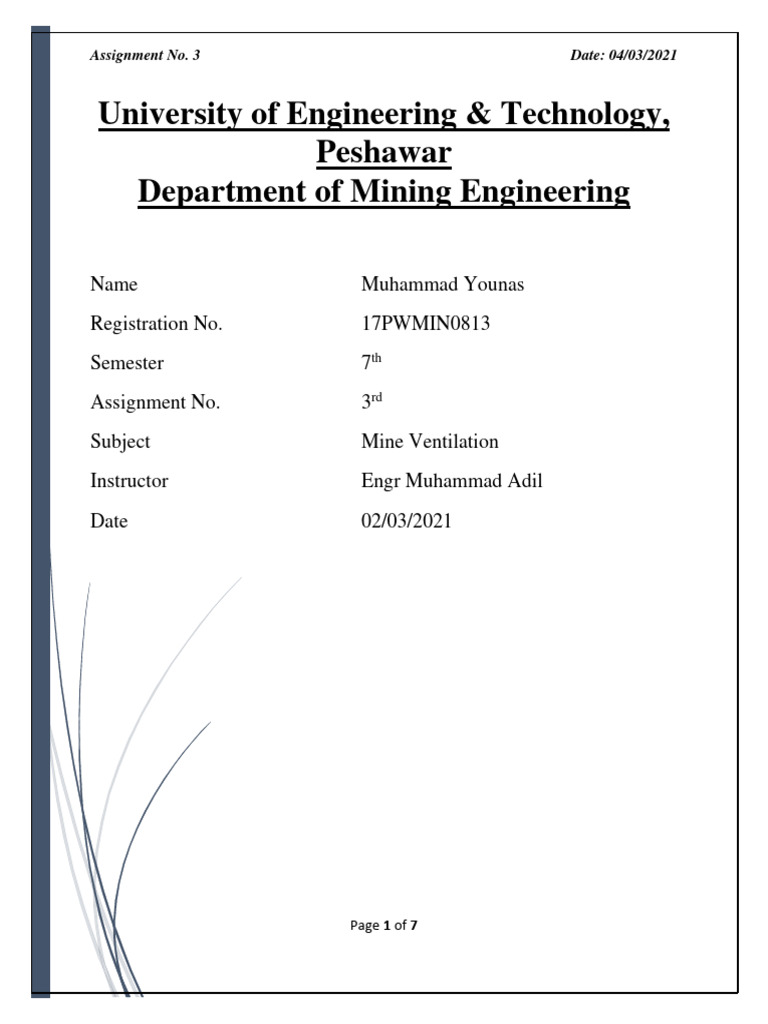Assignment No. 3 | PDF