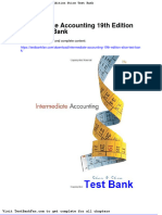 Intermediate Accounting 19th Edition Stice Test Bank