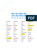 WORD STRESS + Bài tập