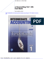 Intermediate Accounting Vol 1 4th Edition Lo Test Bank