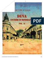 Victor Suiaga ”Deva - Contribuții Monografice VOL 2” Partea I