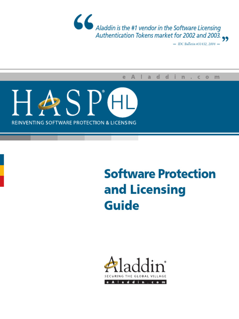HASP LM Guide PDF Installation Programs) Microsoft Windows