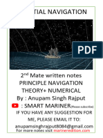 2M Celestial Navigation Part A Notes by Anupam