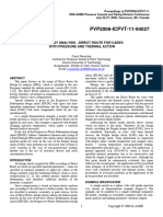 PVP2006-ICPVT-11-94027: Design by Analysis - Direct Route For Cases With Pressure and Thermal Action