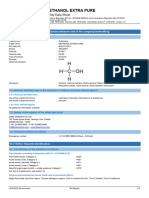 MSDS Methanol