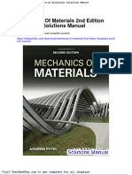 Mechanics of Materials 2nd Edition Kiusalaas Solutions Manual