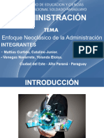 2 B.T.C. GRUPO 1. Enfoque Neoclásico de La Administracón