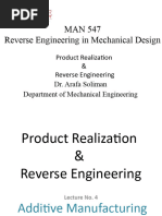 MAN 547 - Lect. 4 Reverse Engineering-Additive Manufacturing