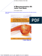 International Macroeconomics 4th Edition Feenstra Test Bank