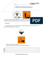 Código E Símbolo em Biossegurança Ii: Relembrando