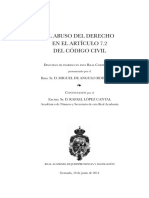 Miguel-De-Angulo-Abuso Del Derecho Art. 7.2 CC Español