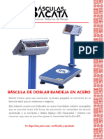 Ficha Tecnica Bandeja Acero