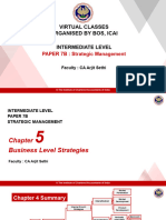 CA Arjit Sethi Chapter 5 Business Level Strategies 1647096708
