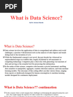 What Is Data Science