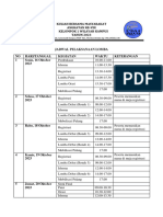 Jadwal Pelaksanaan Lomba