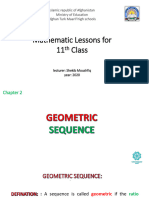 Geometric Sequence