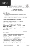 The Land of The Hot Sun-Saudi Arabia - Worksheet Wi 231215 124535