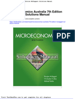 Microeconomics Australia 7th Edition Mctaggart Solutions Manual