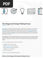 The 5 Stages in The Design Thinking Process