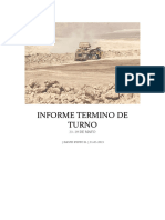 Informe Termino de Turno 23-29 de Mayo