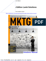 MKTG 8 8th Edition Lamb Solutions Manual