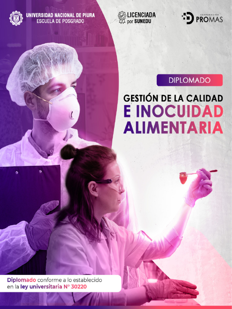 Diplomado en Calidad e Inocuidad Alimentaria | PDF | Análisis de Riesgo ...