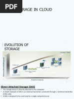 Storage in Cloud