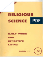 Religious Science Daily Word 1955 Jan