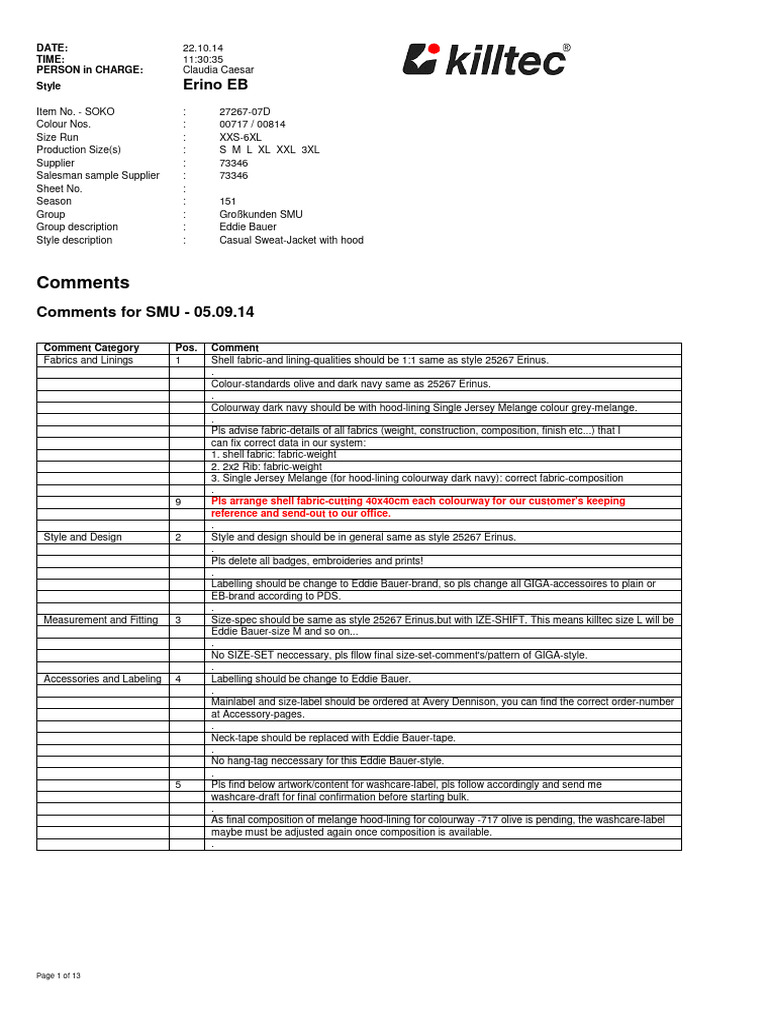 Erino EB - 151 - EB - 109-3 (Updated) | PDF