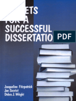 Jacqueline Fitzpatrick, Jan Secrist, Debra Wright - Secrets For A Successful Dissertation-SAGE Publications, Inc (1998) 2