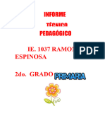 Informe Técnico Pedagógico Primaria Modelo Informe1