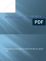 CH 4 Dispersion Measures