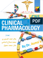 Lectures of CNS Pharmachology Last Edition - 1