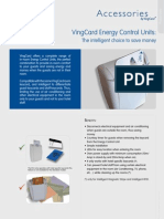 Vingcard Energy Control Device