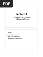 Lecture2 CPU AddrModes