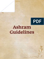 Ashram Guidelines