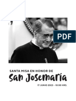 Partituras Misa SN Josemaría®final