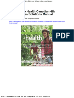 Invitation To Health Canadian 4th Edition Hales Solutions Manual