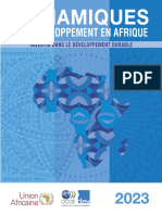 Dynamiques Du Developpement en Afrique