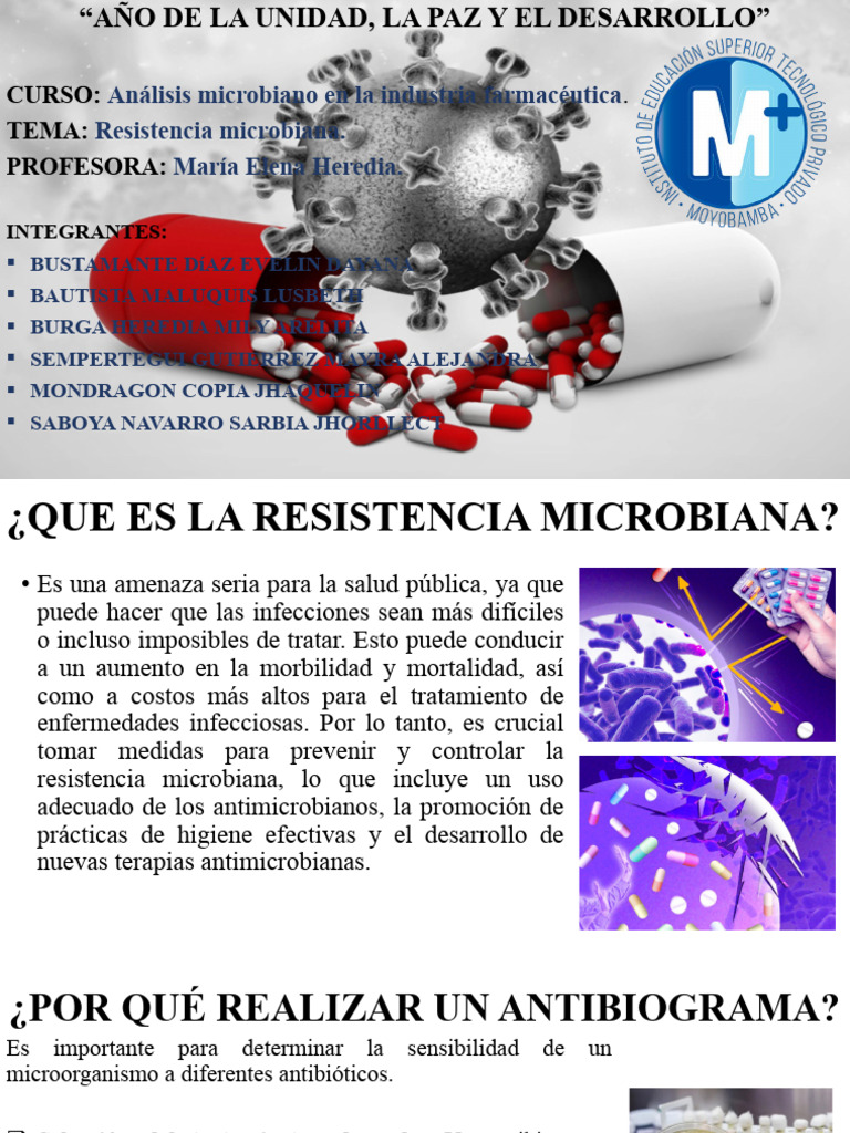 Analisis Microbiano | PDF | Las bacterias | Resistencia antimicrobiana