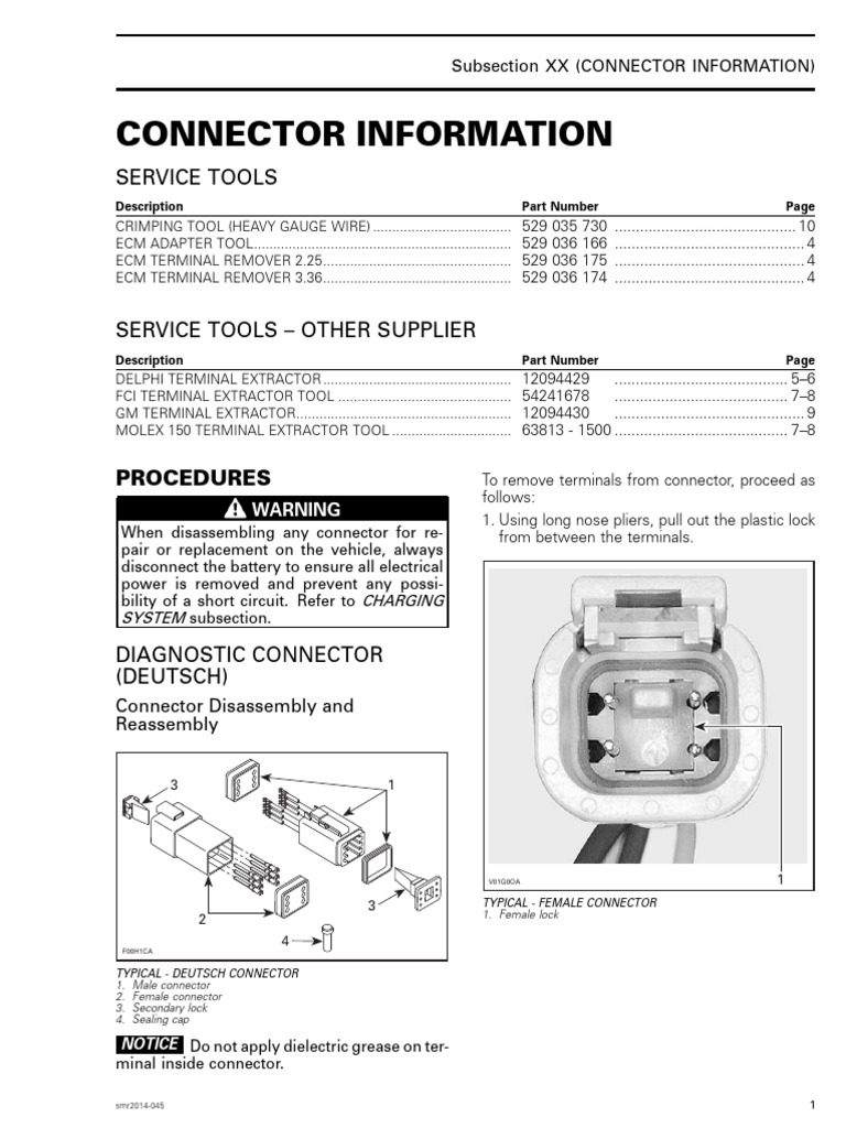 Connector Information | PDF | Electrical Connector | Machines