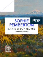 Sophie Pemberton: Sa Vie Et Son Oeuvre Par Kathryn Bridge