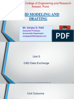 Unit 5 CAD Data Exchange 