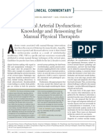 Kerry Taylor 2009 Cervical Arterial Dysfunction Knowledge and Reasoning For Manual Physical Therapists